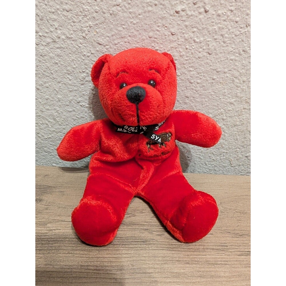 Symbolz Oklahoma Sooner State Souvenir Beanbag Bear Plush 2001